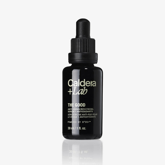Caldera + Lab The Good | Organic Hydrating Face Serum for Men with Dry Skin